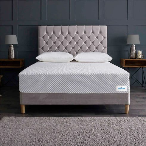 Certified Premium Therma-Pure Memory Foam Mattress with Reflex Foam & 7 Zone Support |  Medium Firm